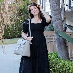 Hill House Home Nesli Nap Dress in Black